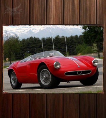 Металлическая табличка Alfa Romeo 2000 Sportiva Spider
